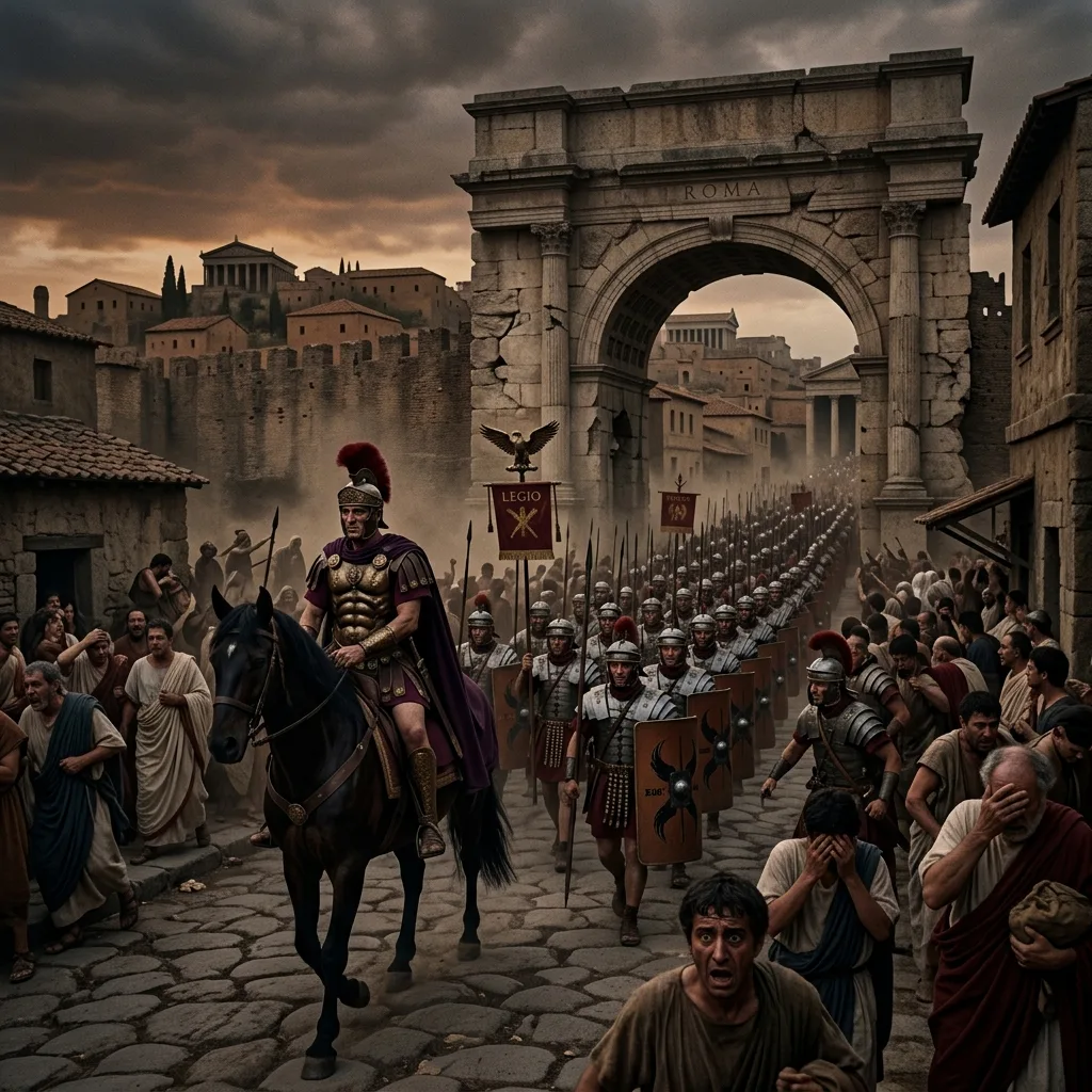 Sulla Marches on Rome
