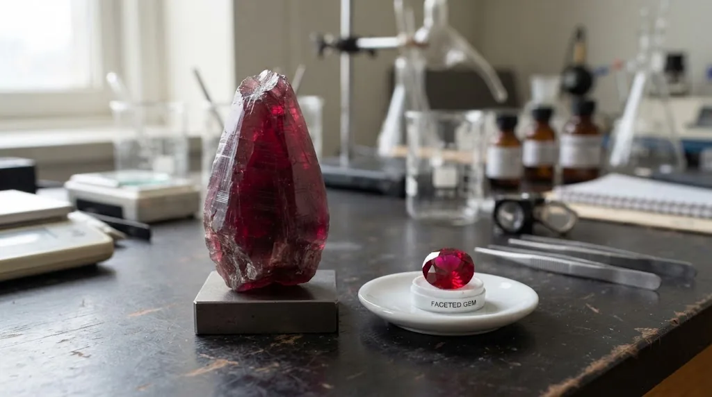 Verneuil Grows Rubies in a Flame
