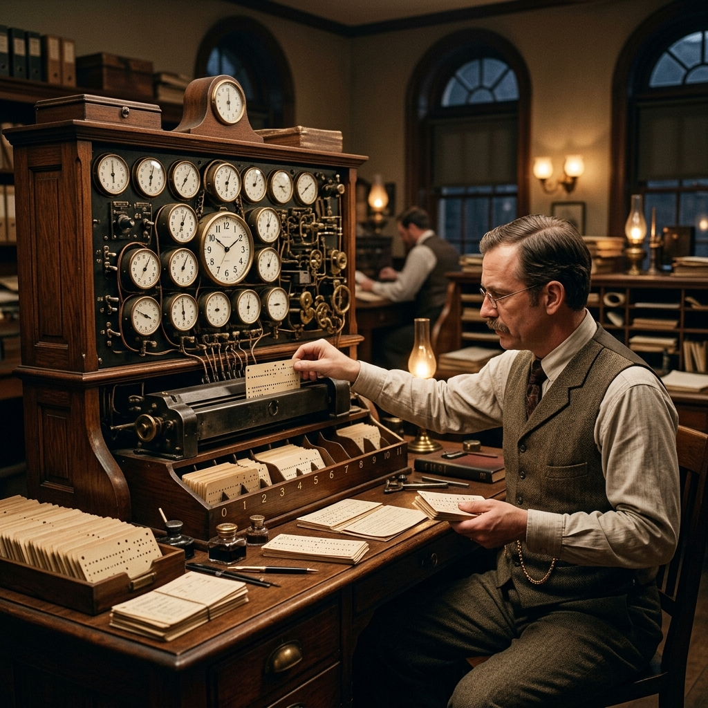 Hollerith's Electromechanical Tabulator